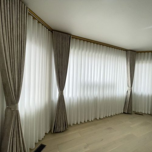 fabric curtains - rail rapery - 08