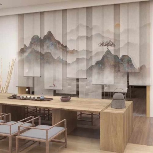 roller shade chinese style