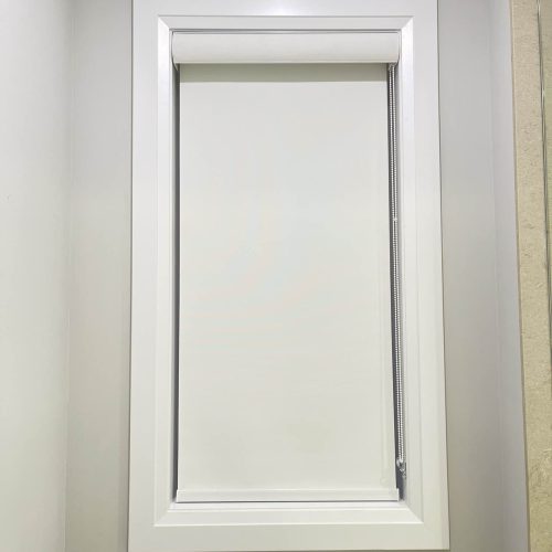 roller shade inside mount - long window